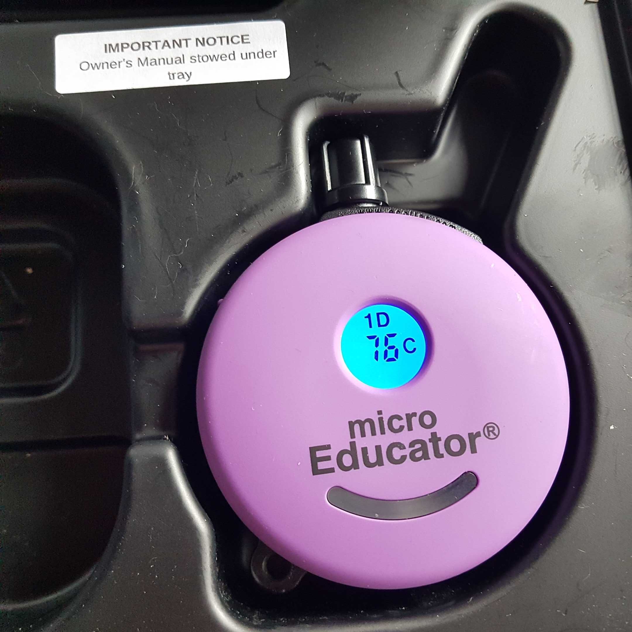 obroża elektryczna educator PILOT fiolet ME-300 stan idealny