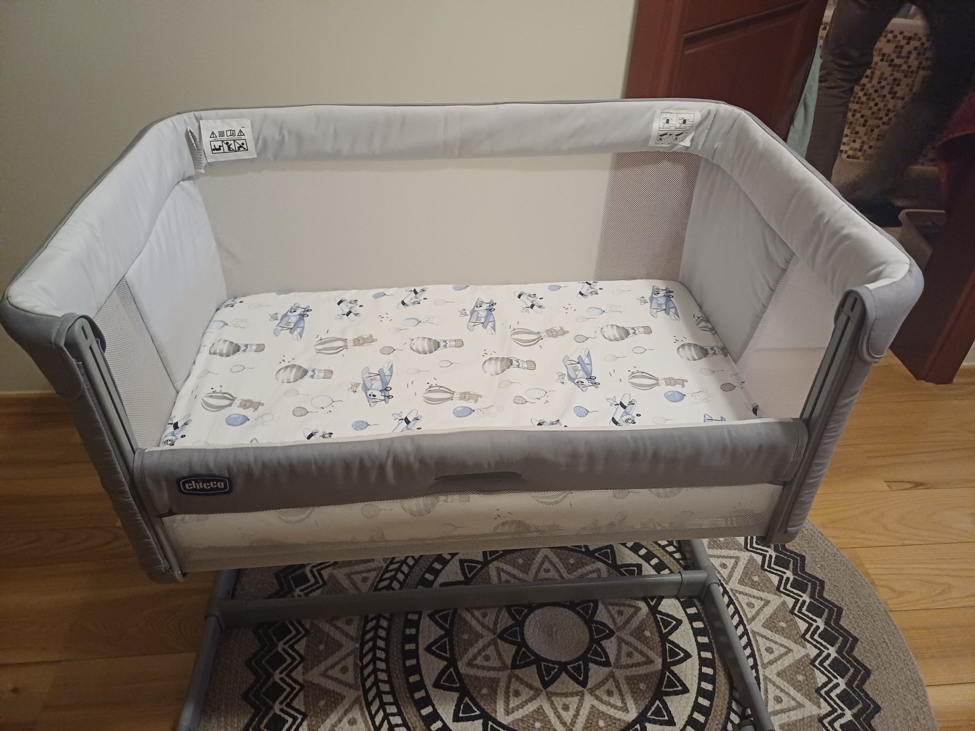Chicco Next2Me Dream EVO Łóżeczko prześcieradła śpiworek gratis