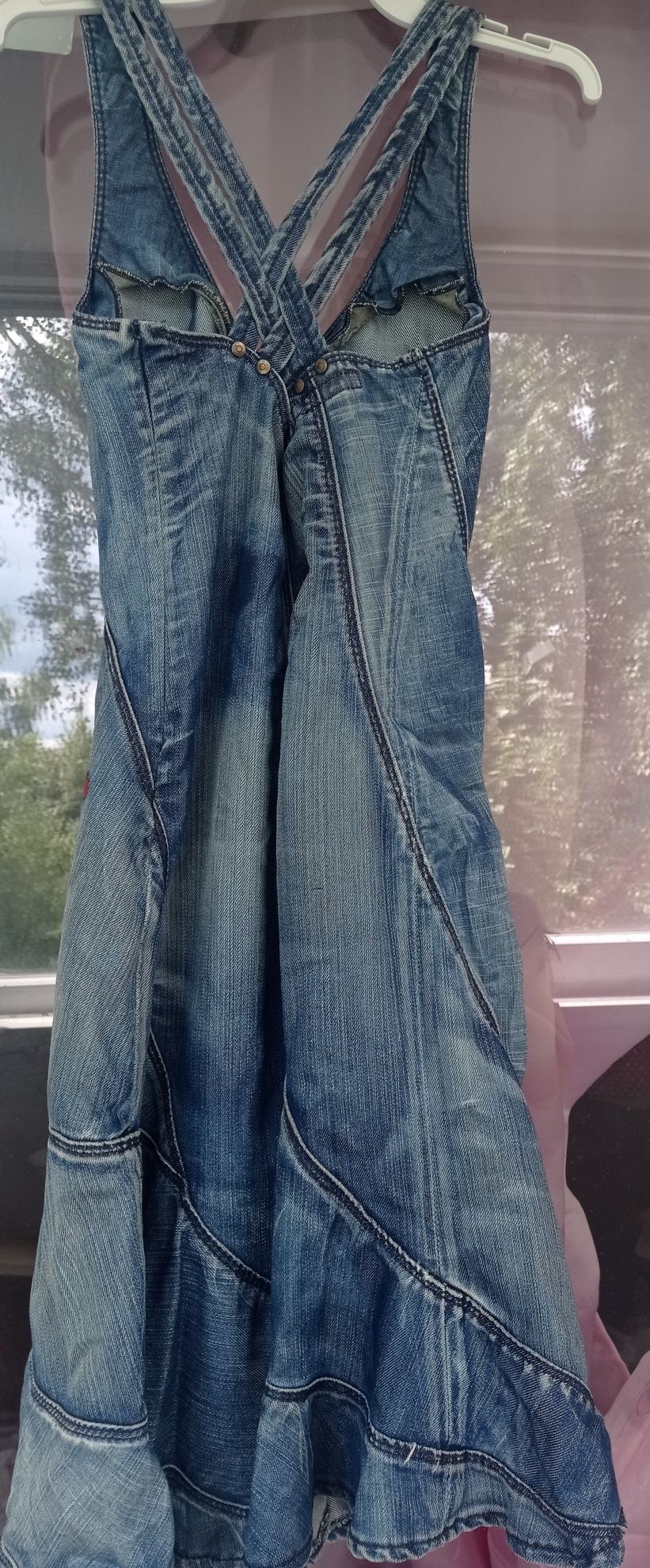 Плаття джинсове + панамка НОВЕ з біркою