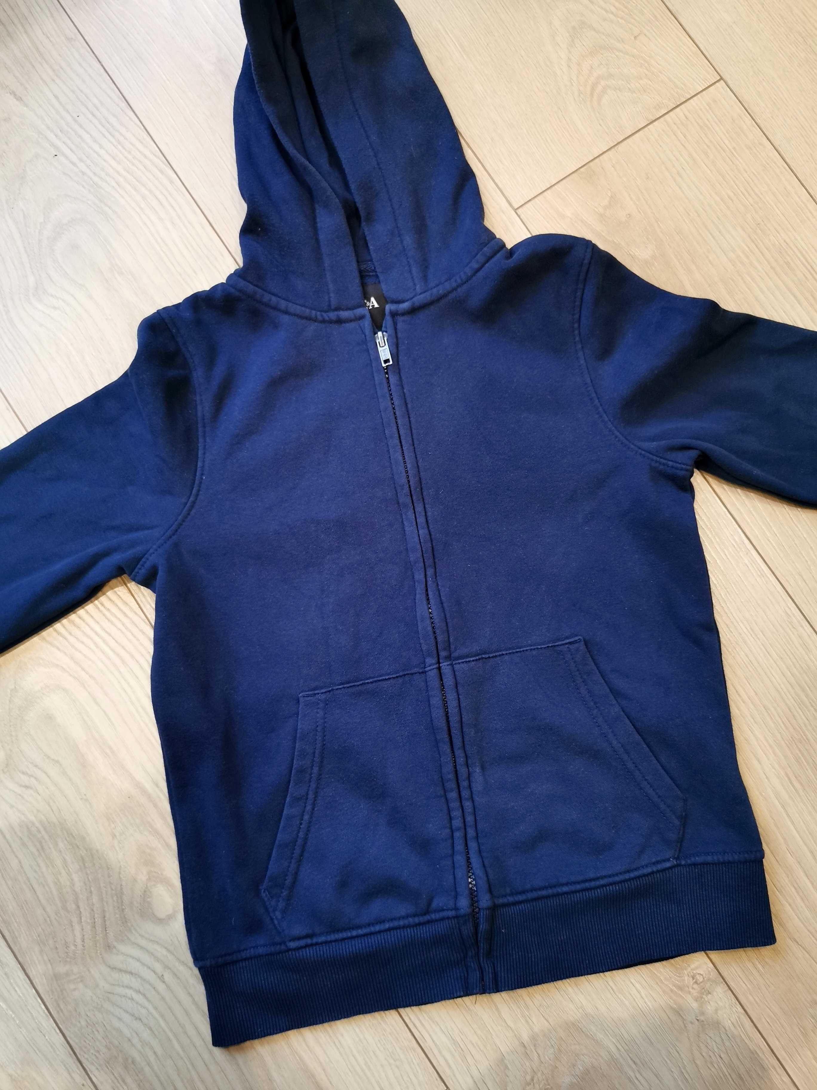 Bluza rozpinana ocieplana C&A 140 granat