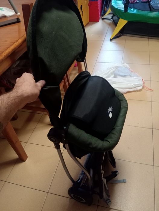 Mochila/carrinho para transportar bebê