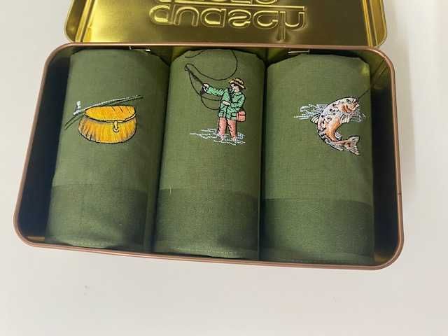 Lenços Homem - motivo pesca desportiva