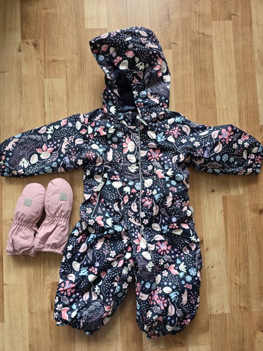 [Rezerwacja] Zestaw zimowy kombinezon rękawiczki Reima roz. 80 (1.5lat