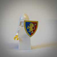 LEGO tarcza niebiesko-czerwona Lions Castle Rycerz