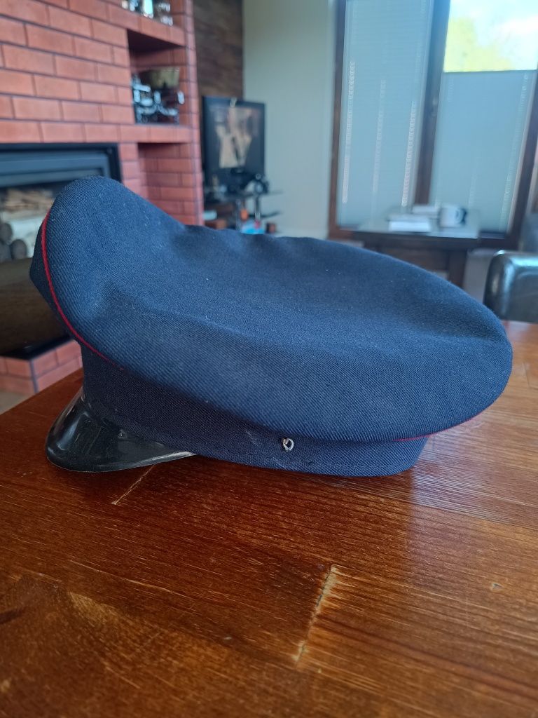 Czapka  kolejowa niemiecka