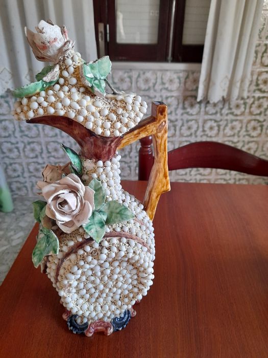 Peças decorativa em estilo Capodimonte