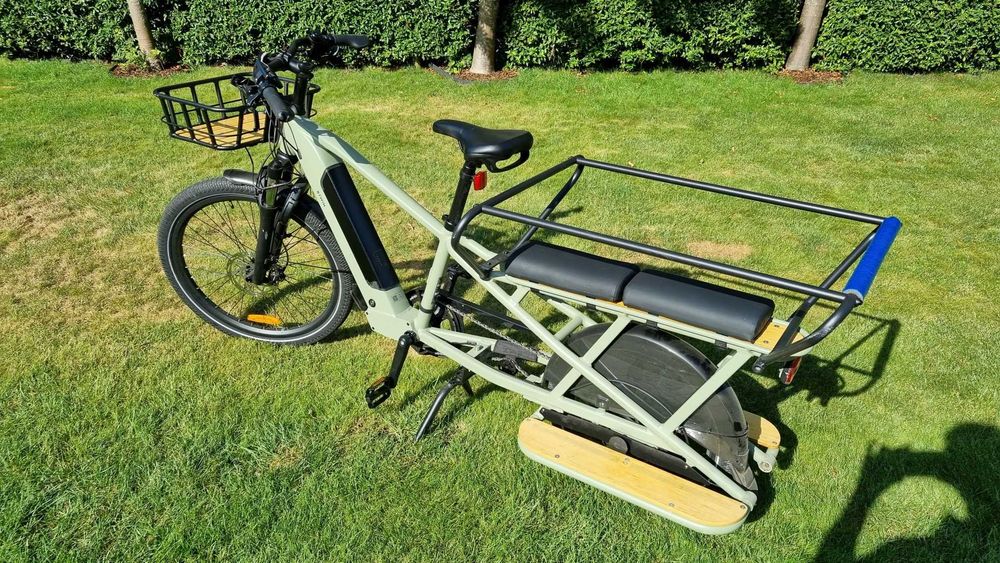 Elektryczny rower cargo - jak nowy