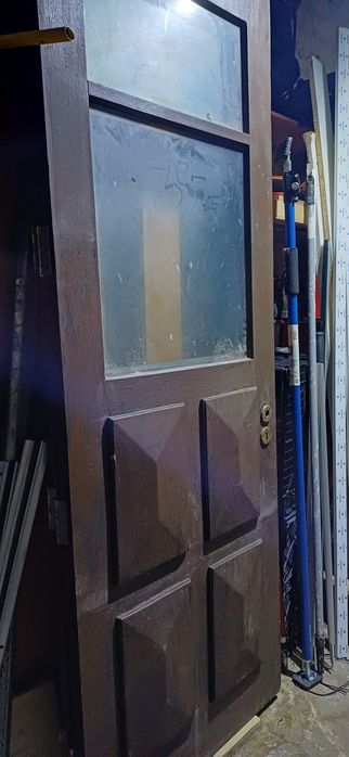 Portas de entrada exterior madeira maciça