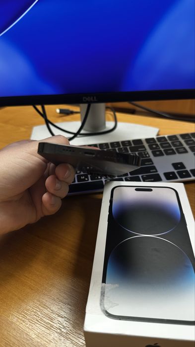 iPhone 14 pro max 256 gb space black sim+e-sim