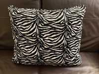 Almofada Zebra preto e branco