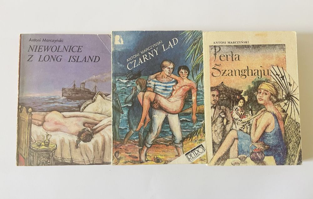 Antoni Marczyński Niewolnice z Long Island  Czarny Ląd Perła Szanghaju