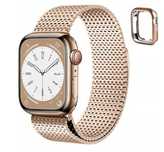 Fullmosa bransoleta do Apple Watch 38/40/41 złoty róż
