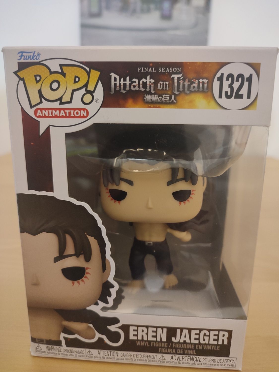 Funko Pop Attack on Titan, hero academia