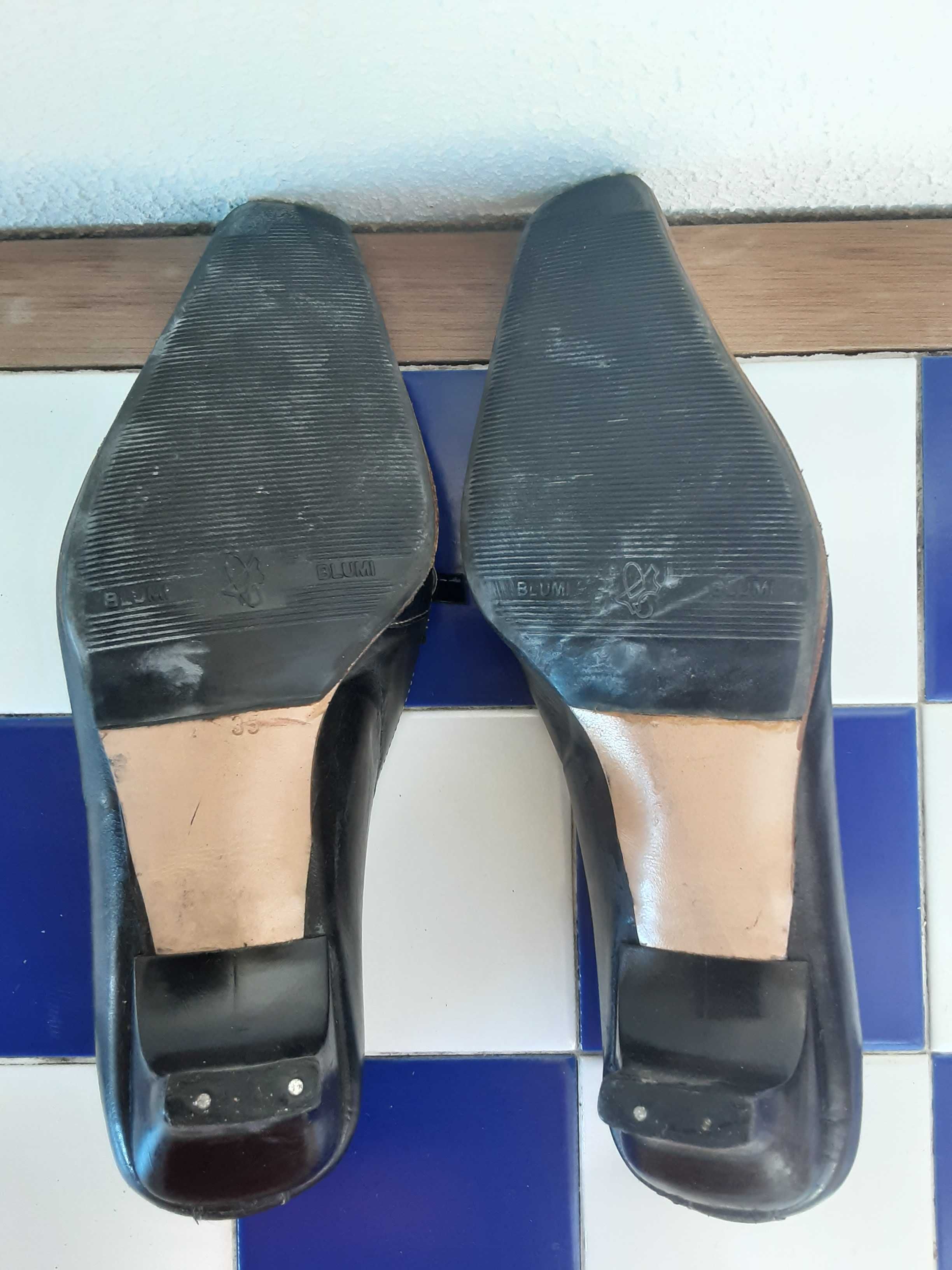 Sapatos Vintage em Pele Genuína "Charles" - Nr. 35