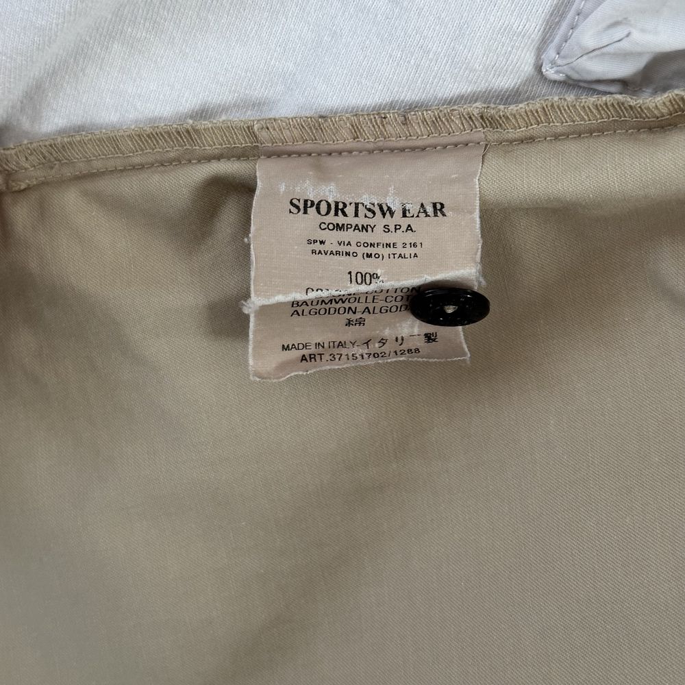 Сорочка чоловіча рубашка Stone Island vintage beige бежева