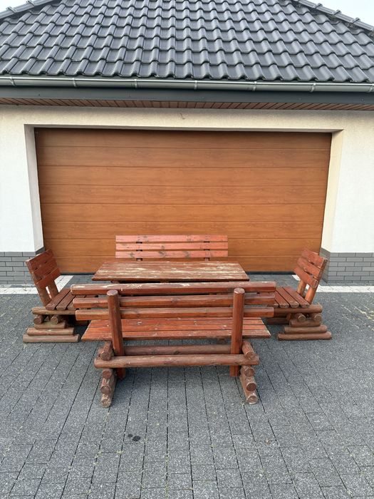 Meble ogrodowe 8 osob * solidne * duze *