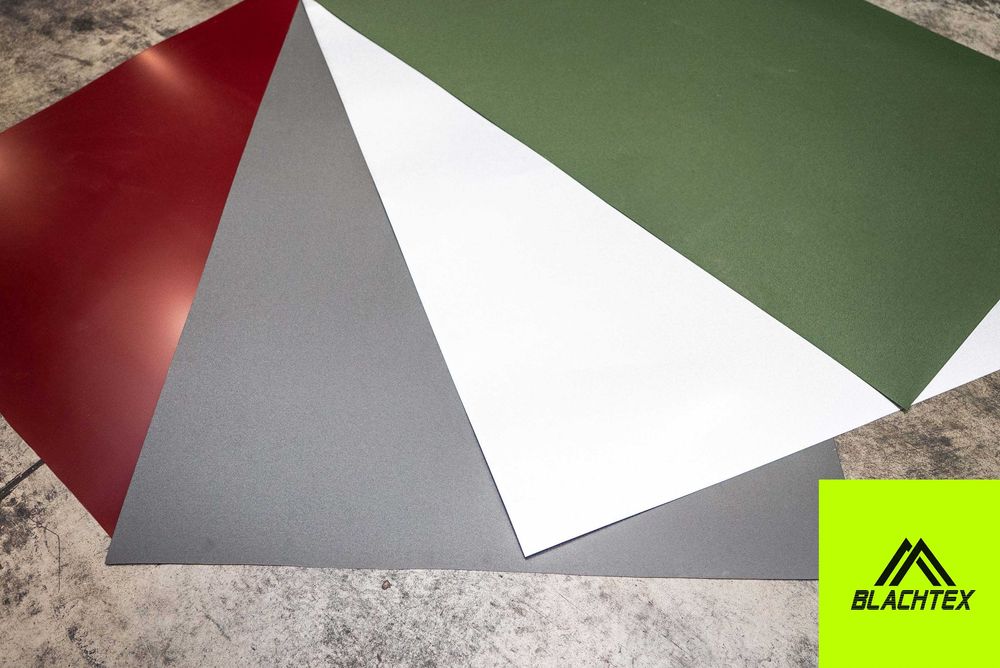 Płaska Blacha, obróbki blacharskie, parapety 2m x 1,25m 0,5mm Dostępna