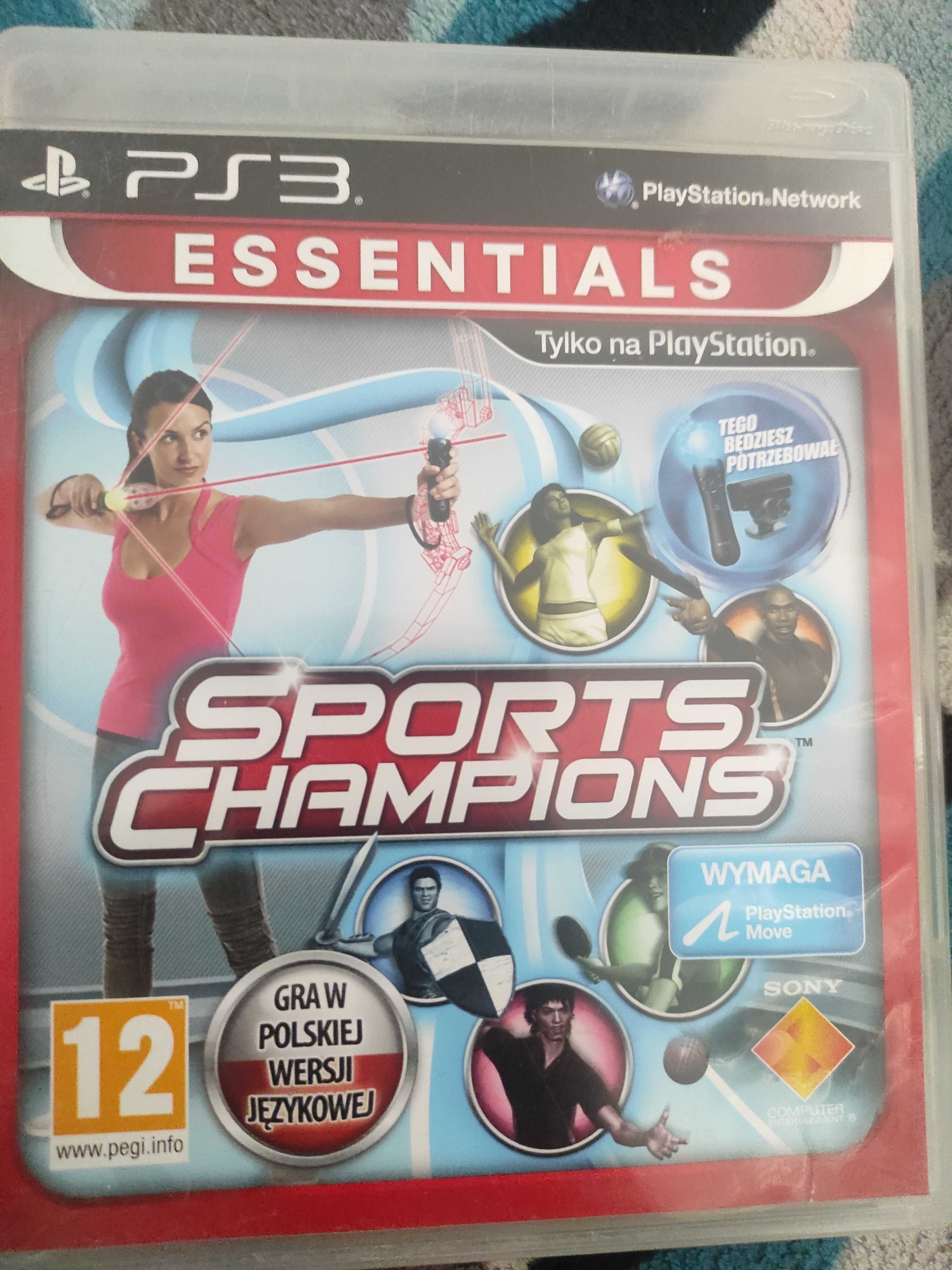 Sports champions, Move fitness ps3 essentials
