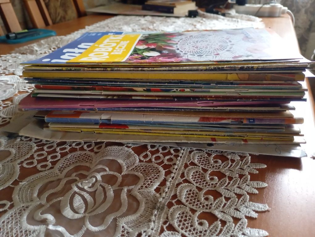 Sprzedam gazety z robótkami recznymi
