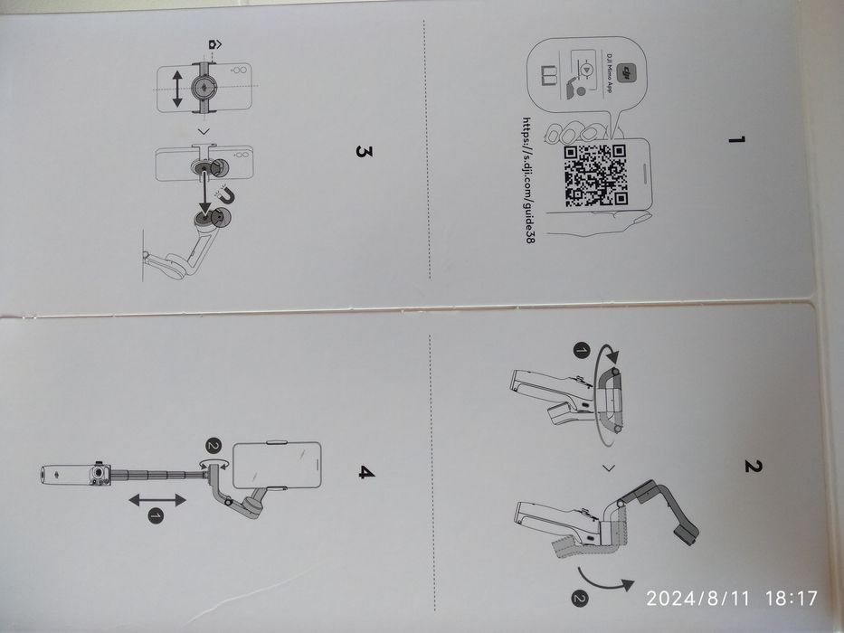 Estabilizador de smartphone DJI Osmo Mobile 6