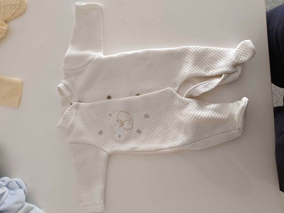 Babygrow algodão grosso tamanho 0