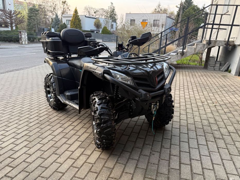 Cfmoto 520L CF Moto salon PL 2022 doposażony, niski przebieg + pług