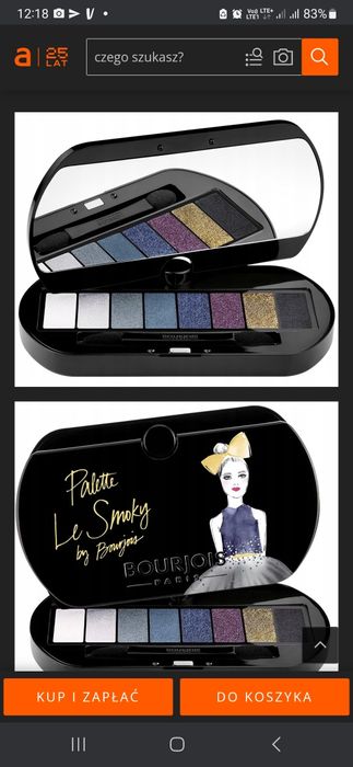 Bourjouis cienie do powiek 02 Le Smoky Nowe