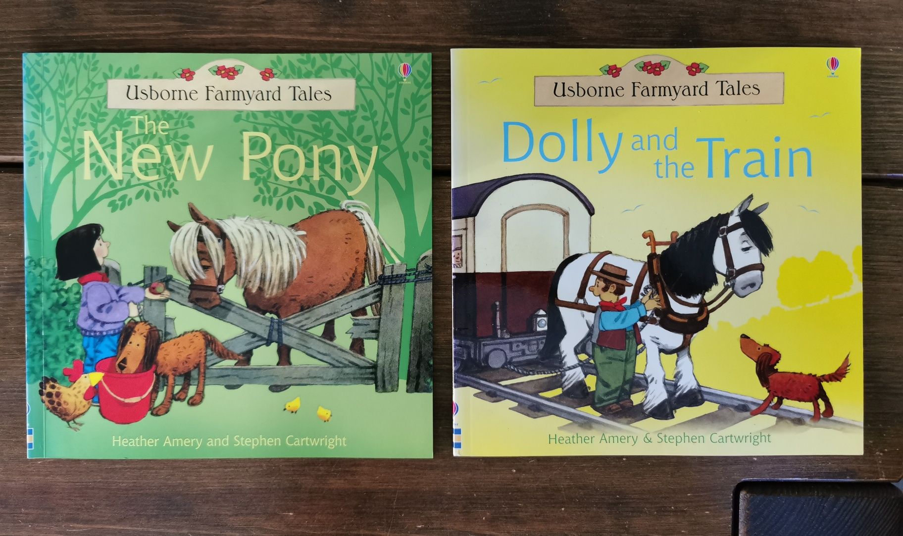 Usborne Farmyard Tales - Dolly and the Train, The New Pony