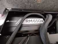 Fonte Corsair RM650x – 650 W, 80+ Gold, semi-modular