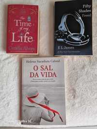 Livros em inglês e português