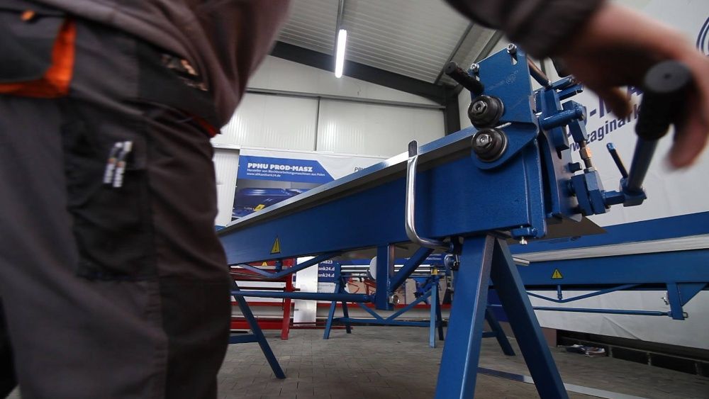 Zaginarka 2m 14 cm 1,5 mm Krawędziarka Giętarka do blachy