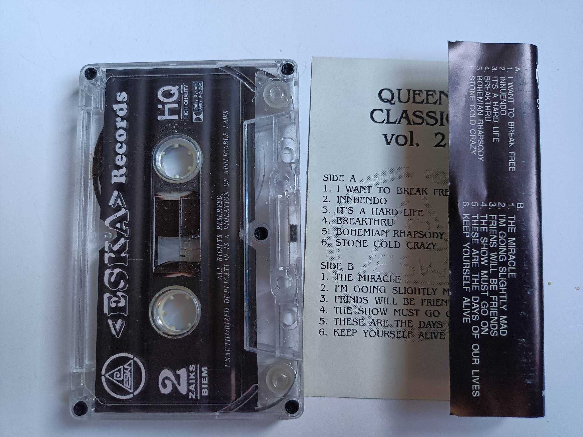 Classic Queen  vol. II kaseta magnetofonowa lata 80-te