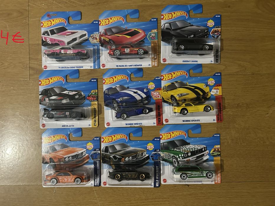 Hotwheels diversos mainline aveiro