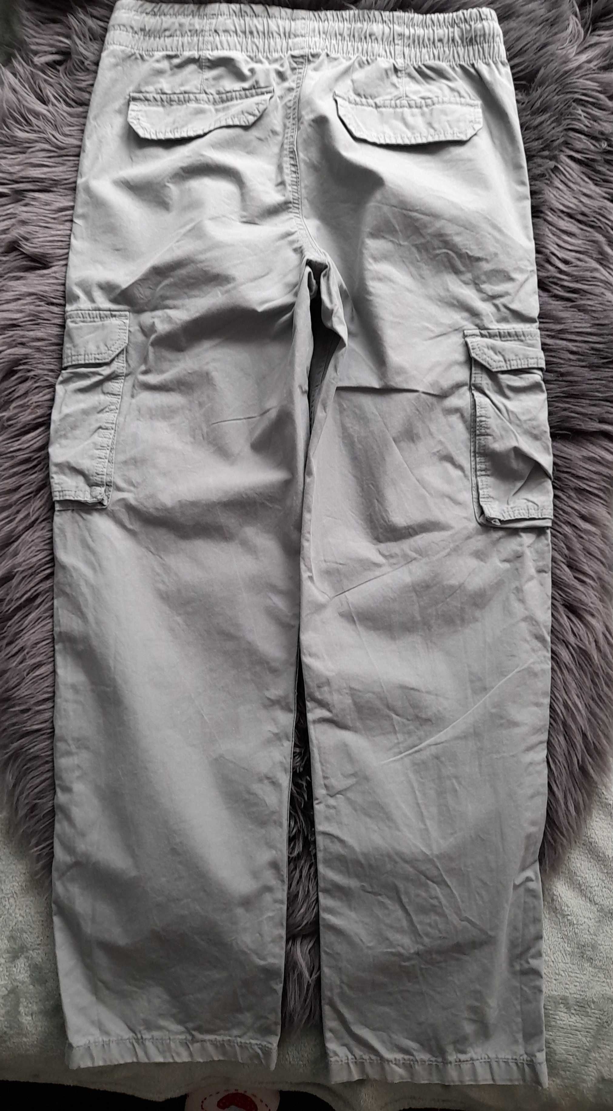 Spodnie bojówki dla chłopca H&M rozm 152