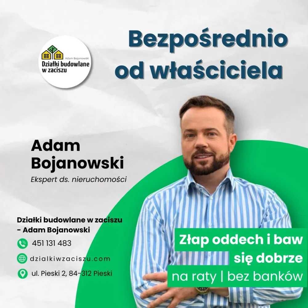 OKAZJA - Dzialka Wejherowo-30 min, blisko las, natura, bez pośredników