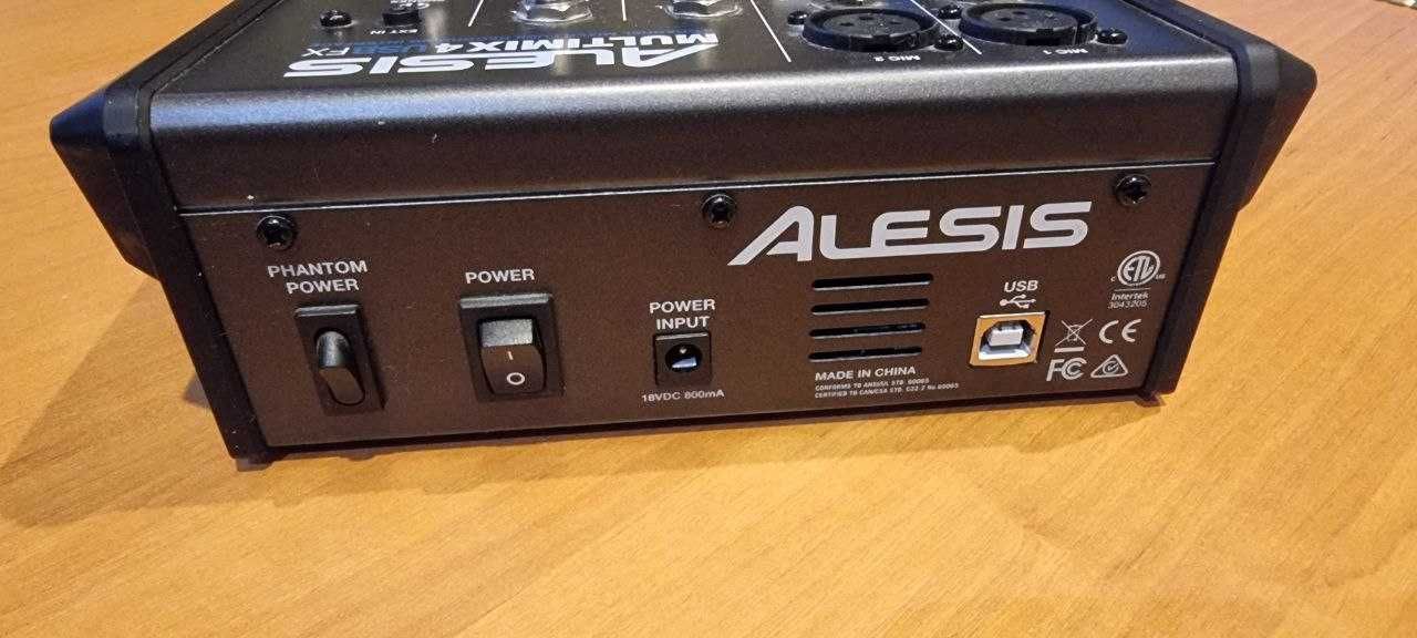 Микшер, мікшер  Alesis Multimix 4USB FX оригінал
