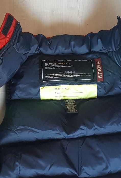 Ralph Lauren Polo Jeans oryginalny damski bezrękawnik kamizelka kurtka