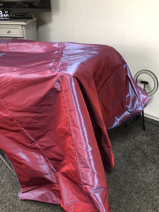 Ткань органза хамелеон  10 метров