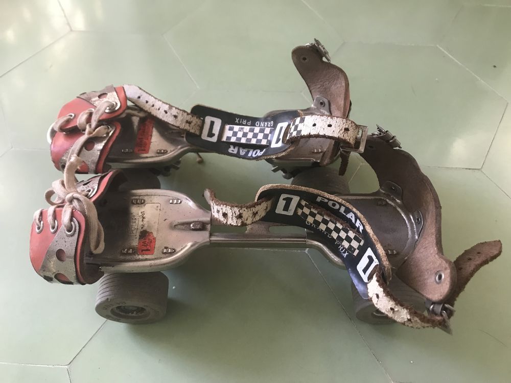 Patins antigos para colecção