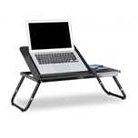 Stolik pod laptopa czarny 60x35cm