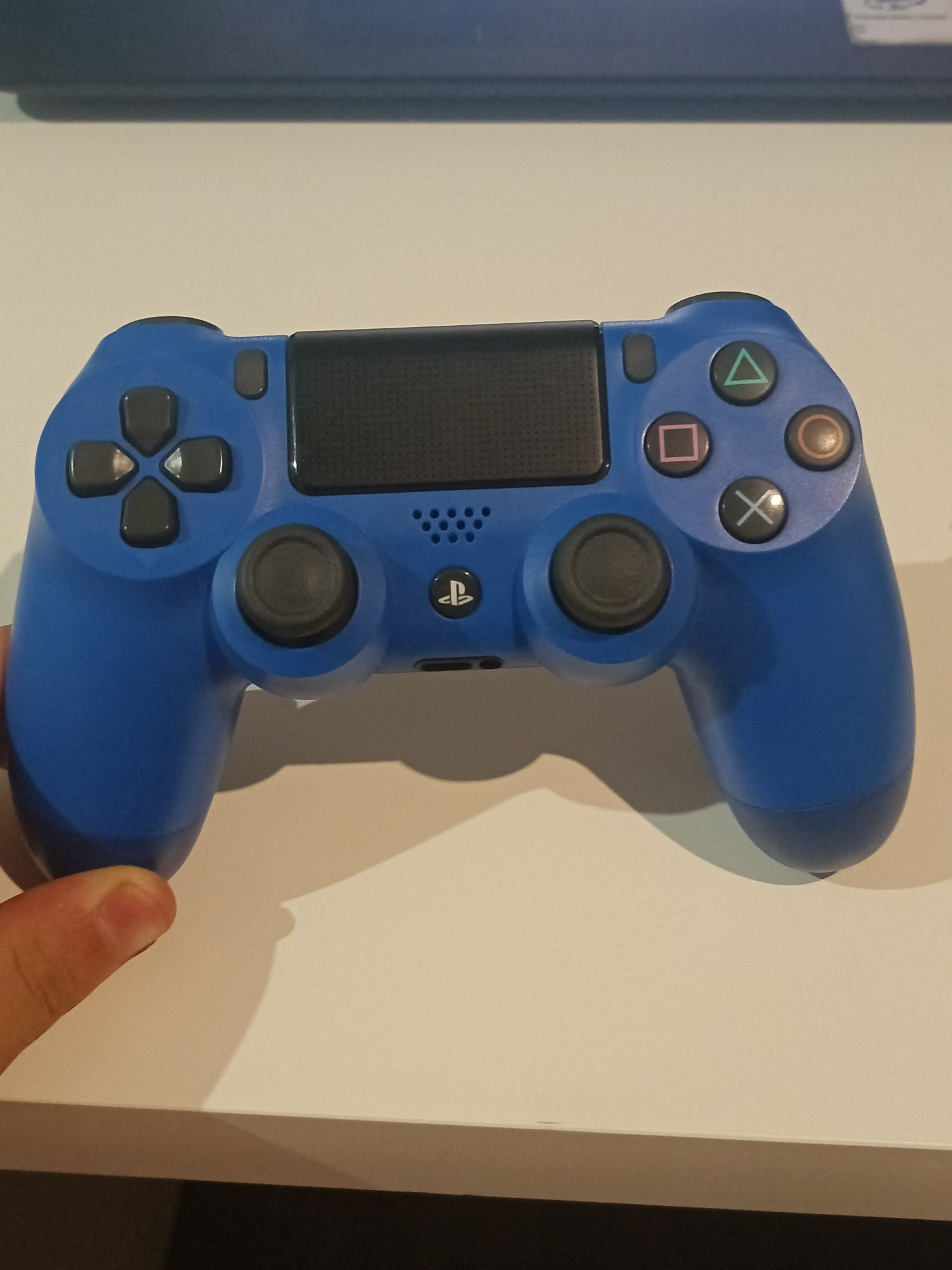 Kontroler bezprzewodowy Dualshock 4 V2 niebieski oryginał SONY