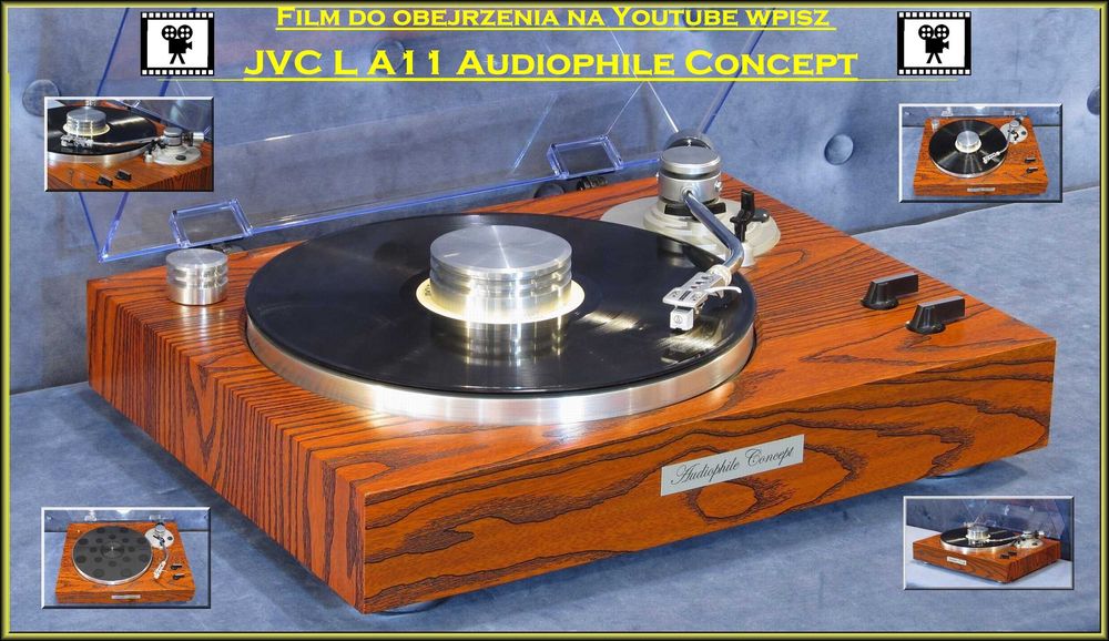 Gramofon JVC Odrestaurowany Audiophile Concept