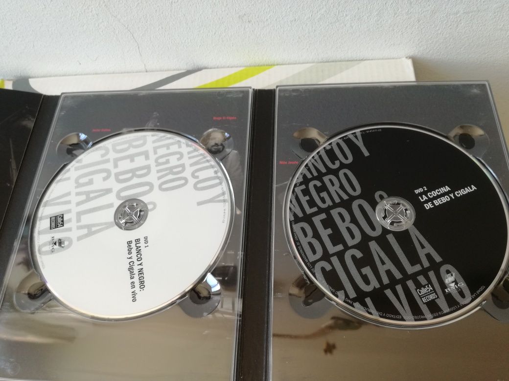 DVD duplo Bebo&Cigala ao VIVO
