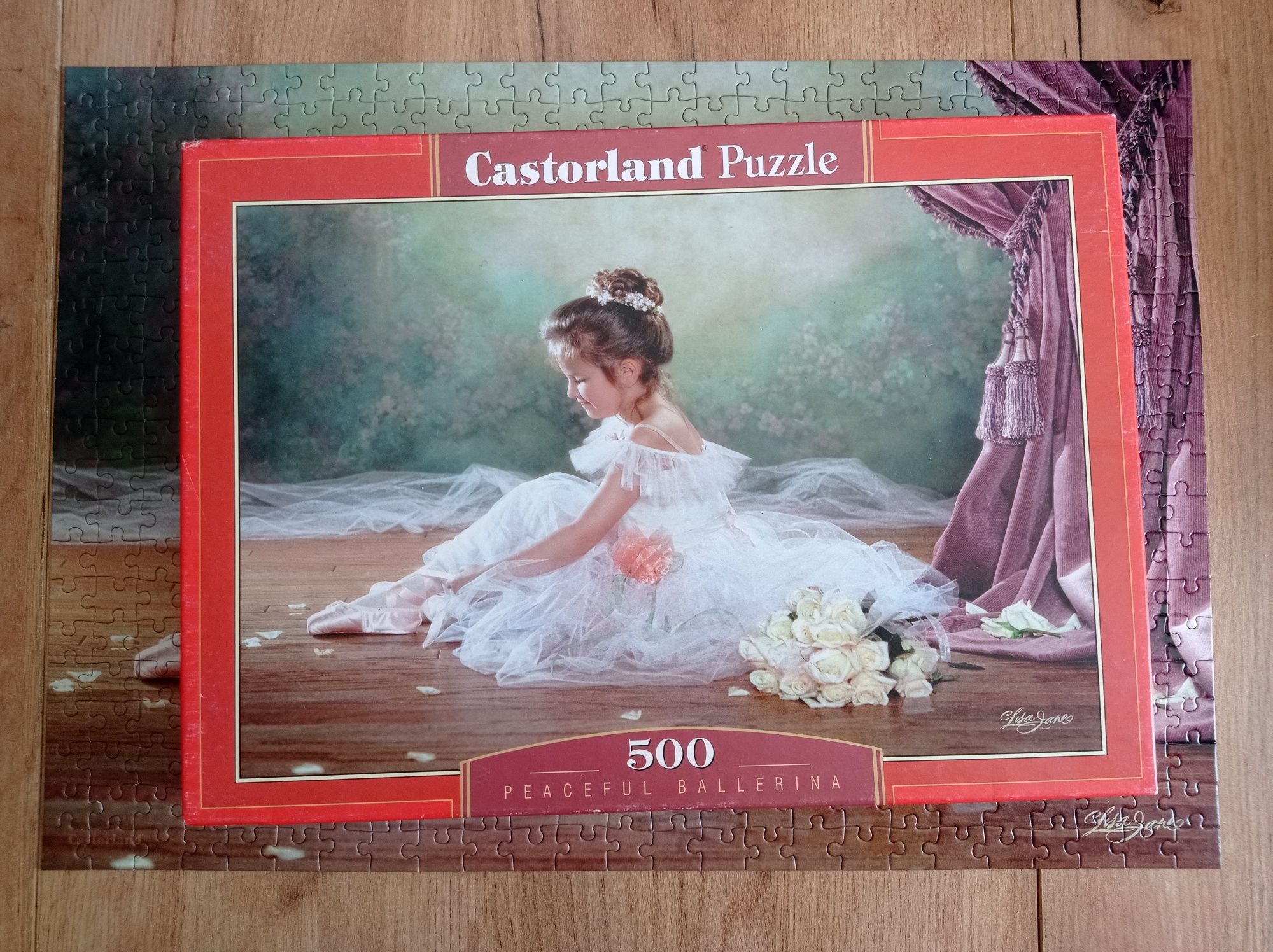 Puzzle Castorland 500, młoda balerina, kompletne