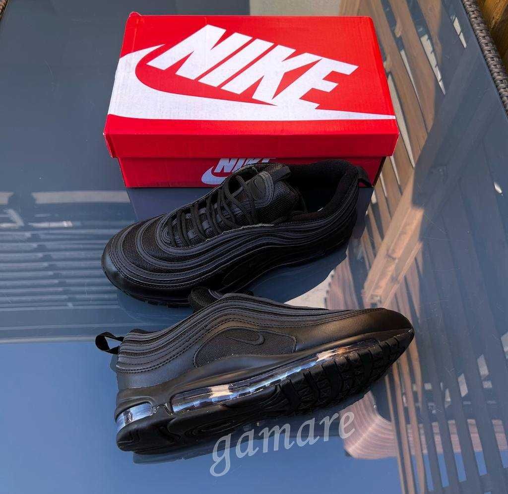 BUTY NIKE AIR MAX 97 czarne sportowe buty