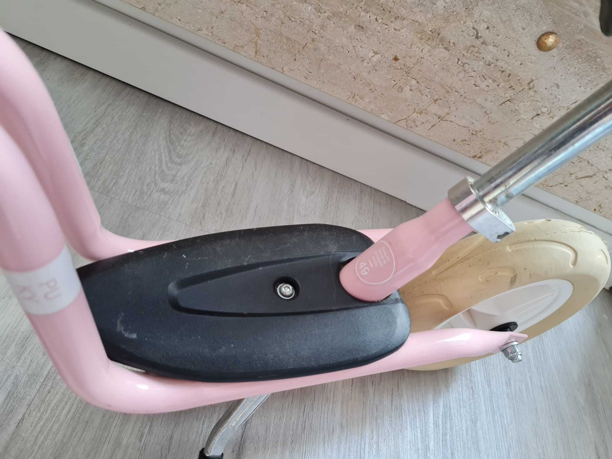 Rower rowerek biegowy PUKY LR M różowy 4094 koszyk dla dziewczynki