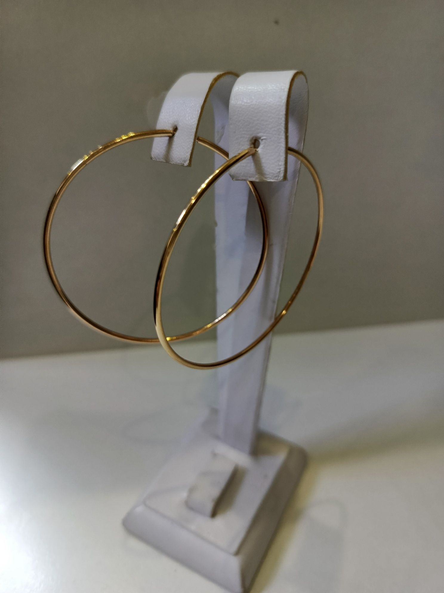 Сережки кільця 60мм. 4.2гр.