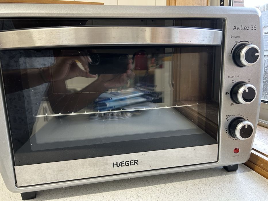 Forno Eléctrico Haeger Avillez 36L – Quase Novo