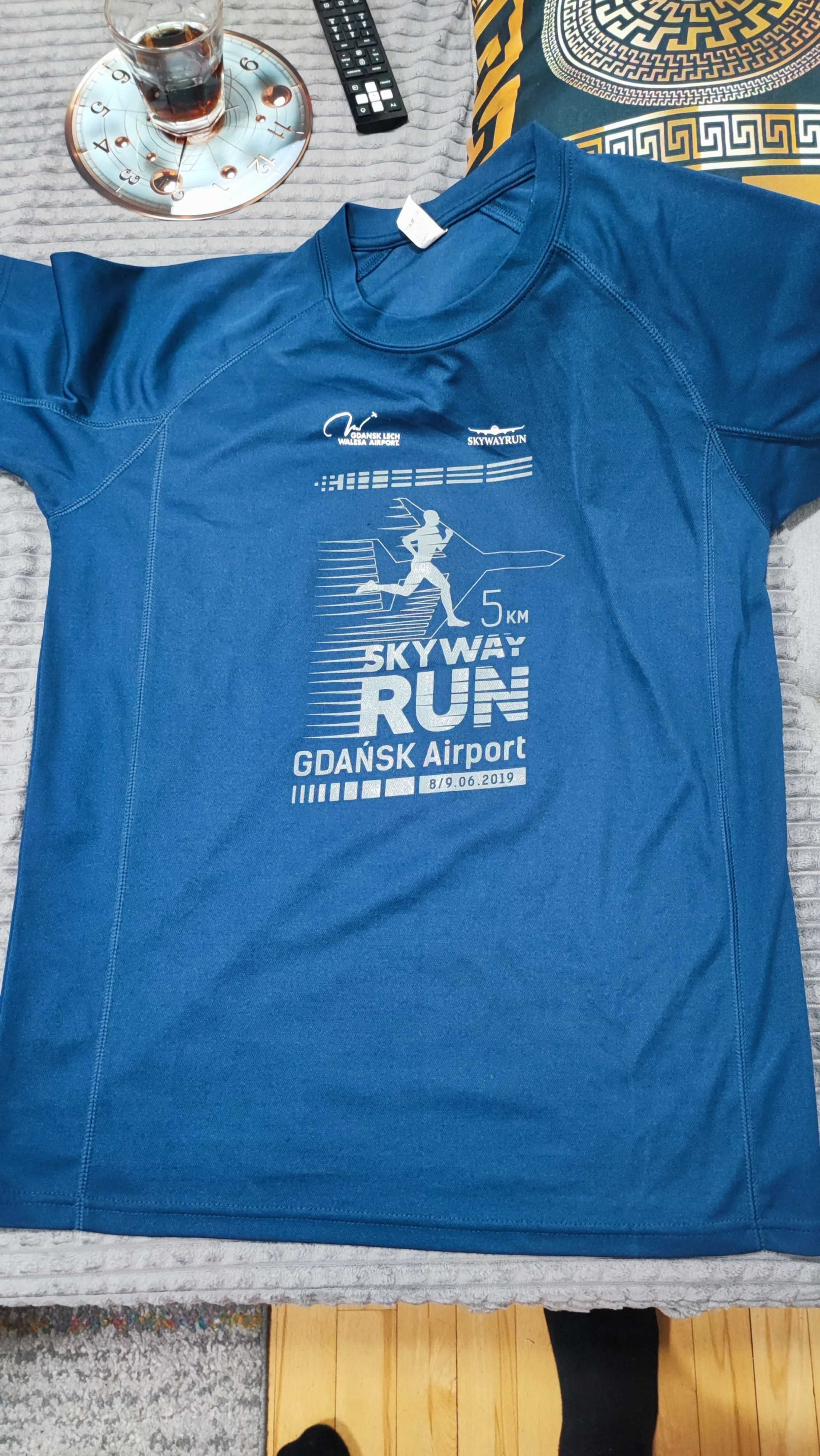 Koszulka techniczna Skyway Run Gdańsk 2019 r. L