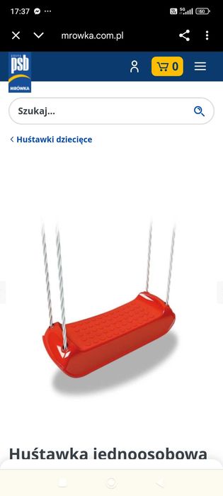 Huśtawka dla dzieci